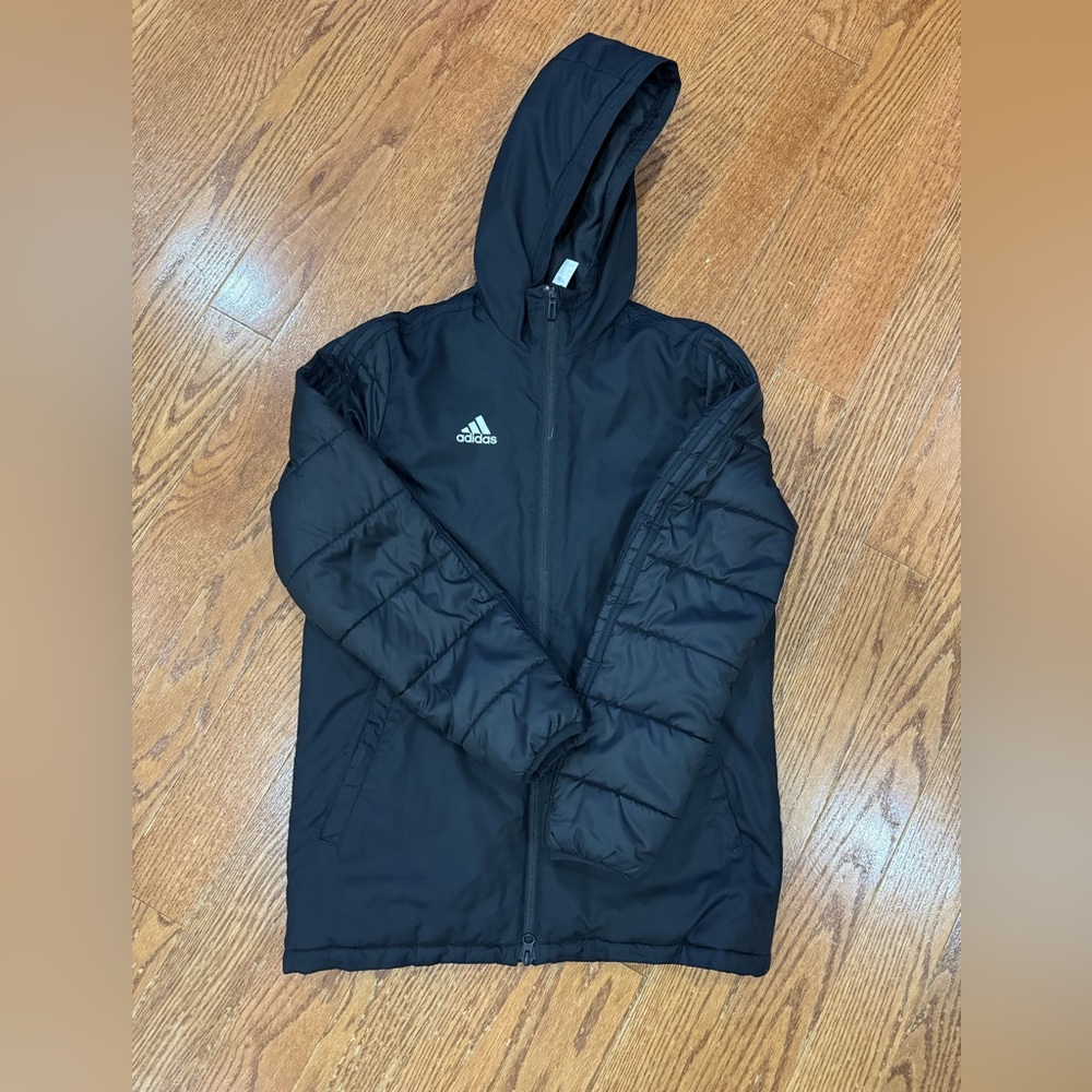 Adidas winter jacket youth medium size